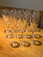 6 Vintage Champagnerflöten von Mercier Reims Glas Gläser 1980 Bayern - Blaichach Vorschau