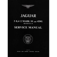 JAGUAR MARK 10 MODELS 3.8, 4.2 and 420G SERVICE MANUAL Niedersachsen - Rosengarten Vorschau