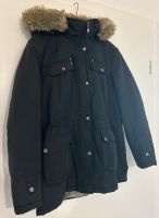 Winterjacke Mantel schwarz Fell Größe 44 C&A Wandsbek - Hamburg Rahlstedt Vorschau