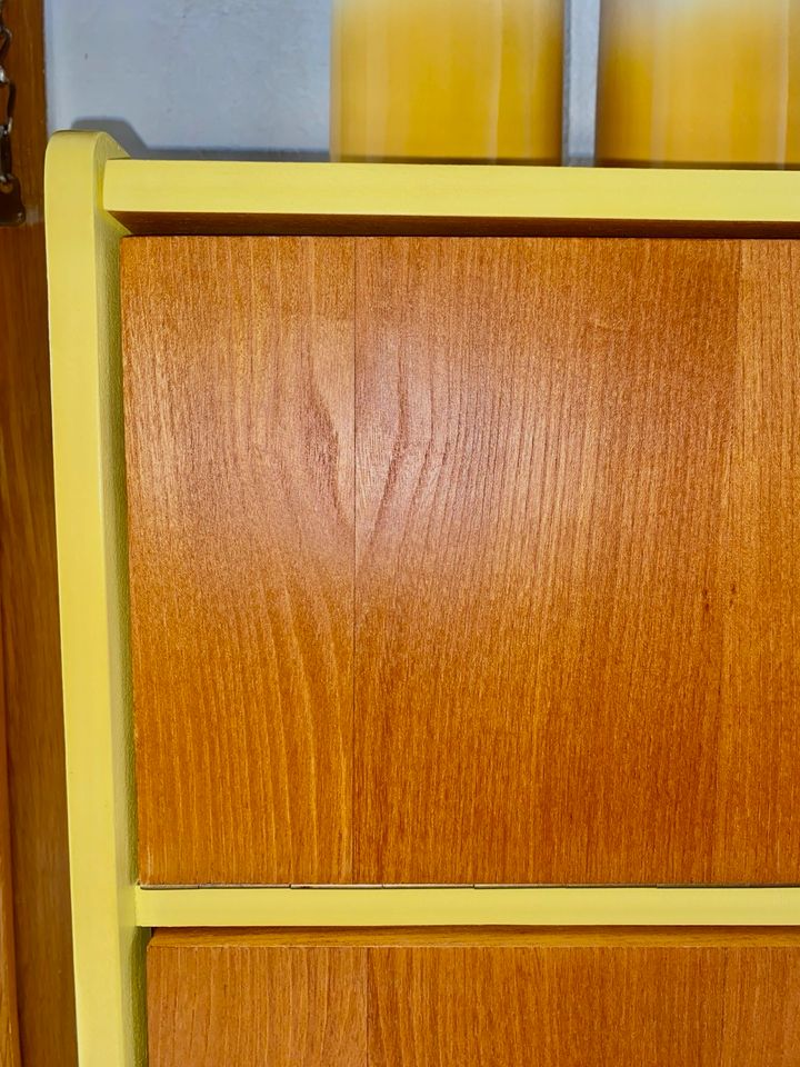 Schuhschrank Retro Mid Century Kommode 60/70er Schrank Sideboard in Singen