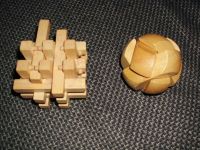 Holz Puzzle Denkspiel Geduldspiel Geschicklichkeitsspiel Nordrhein-Westfalen - Gladbeck Vorschau