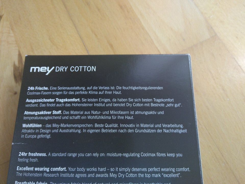 NEU Mey Dry Cotton Unterhemd weiß XXL in Berlin