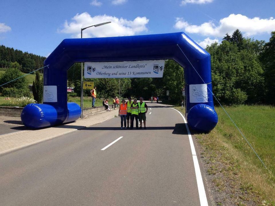 Torbogen mieten, Werbebogen, Start- / Zielbogen, Begrüßungsportal in Saarwellingen