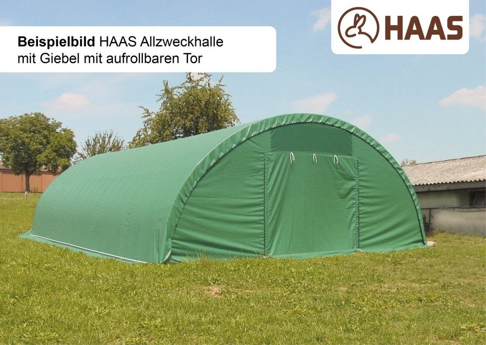 HAAS Allzweckhalle 9,3x30 m – Rundbogenhalle,Lagerzelt,Unterstand in Nümbrecht