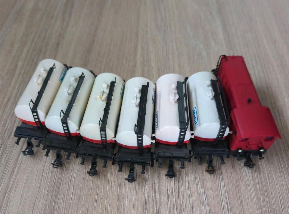 Güterwagen Kesselwagen V36 DB SJ BTTB Modelleisenbahn Konvolut in Lauter