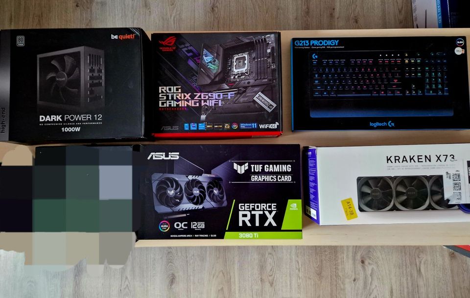 Intel Gaming PC 4K ASUS RTX 3080TI - Z690 - NZXT AIO - BeQuiet in Dülmen