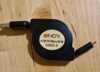 Lindy aufrollbares USB 3.0 Typ A auf Micro-B Kabel Roll-up Baden-Württemberg - Heidenheim an der Brenz Vorschau