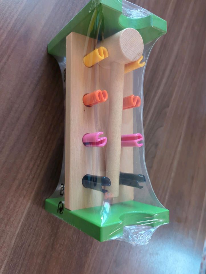 ❤️ Neu Ikea Holz mula Hammer Spiel Spielzeug Garten Kindertag in Frankenberg (Sa.)