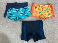 Badehose 98/104 Speedo Jungen blau  orange Fische Bayern - Landshut Vorschau