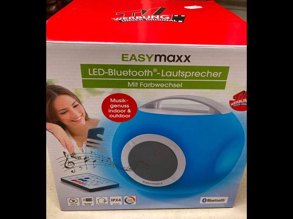 Bluetooth-Lautsprecher EasyMaxx LED in Düsseldorf