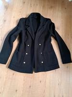 H&m schwarz Blazer Strickjacke mit Goldknöpfen Gr S Brandenburg - Teltow Vorschau