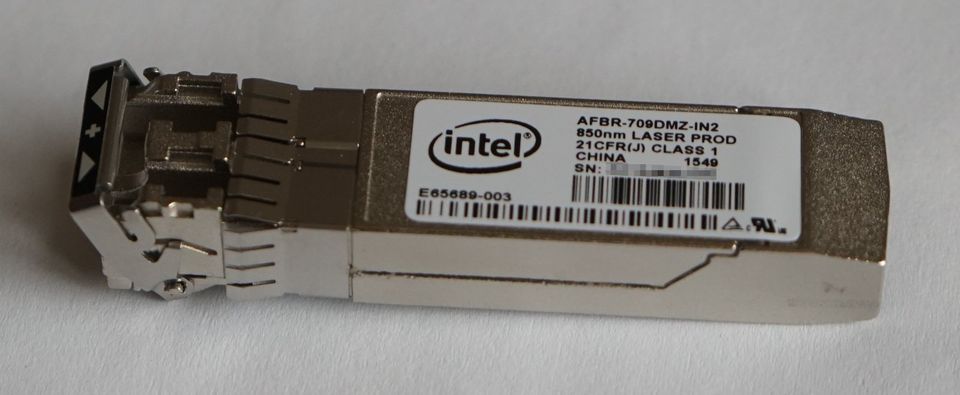 Intel AFBR-709DMZ-IN2 10/1GbE Ethernet SFP+ Transceiver in Stuttgart