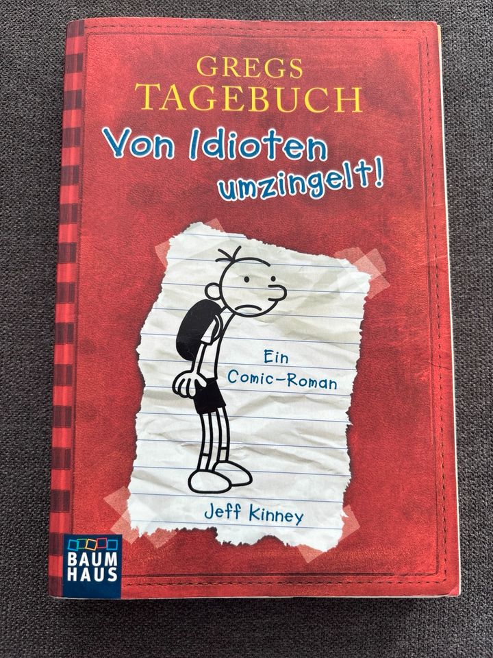 Gregs Tagebuch 1 Von Idioten umzingelt Taschenbuch Jeff Kinney in Tuttlingen
