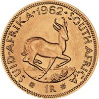 1 Rand Goldmünze Südafrika; 1971 Bayern - Regensburg Vorschau