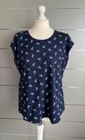 AJC Damen Shirt mit maritimem Anker Muster, Gr. 40/42 - NEU Bayern - Schöllkrippen Vorschau