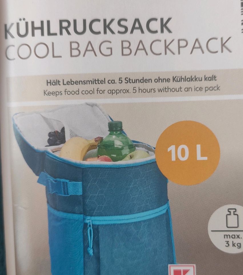 Kühlrucksack 10L+Kühlpad Campingrucksack Wanderrucksack NEU in Berlin