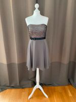 Abendkleid / Cocktailkleid mit Pailletten, Grau, Gr. 38/40 NEU Obergiesing-Fasangarten - Obergiesing Vorschau