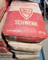 Kalkstein Zement von Schwenk 20 Säcke 25kg Baden-Württemberg - Reute im Breisgau Vorschau