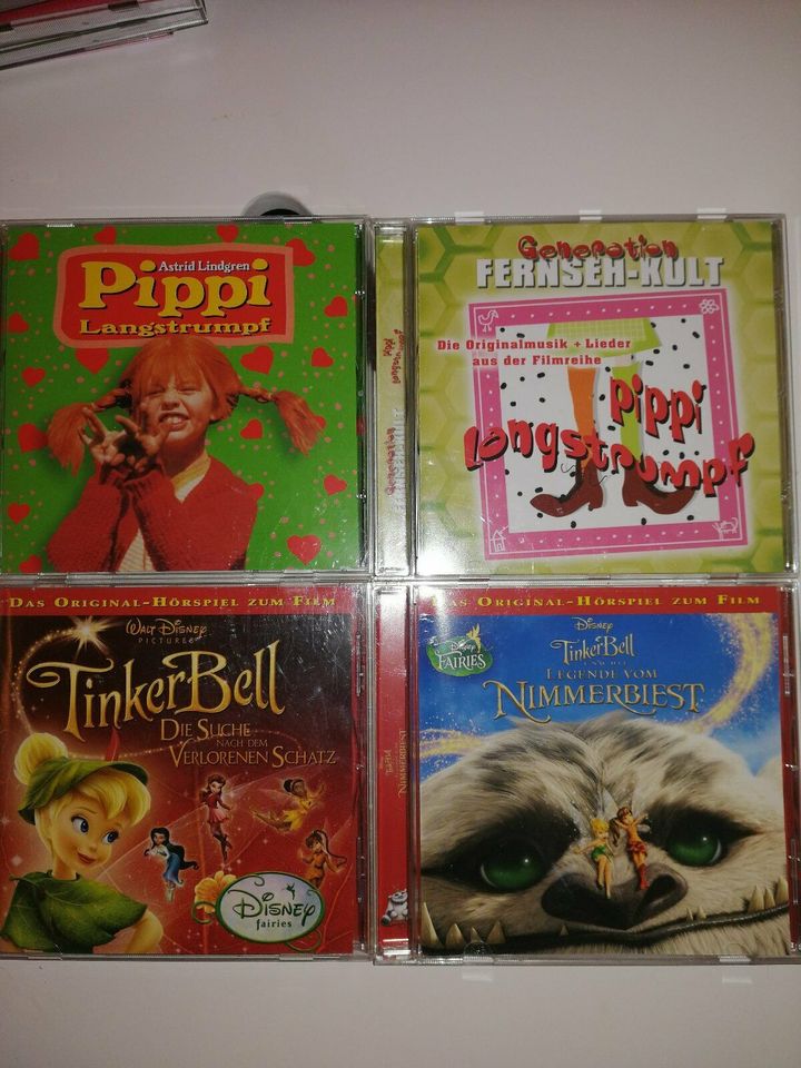 CD s Hörgeschichten /Pipi/ Thinkerbell/Barbie in Reinfeld