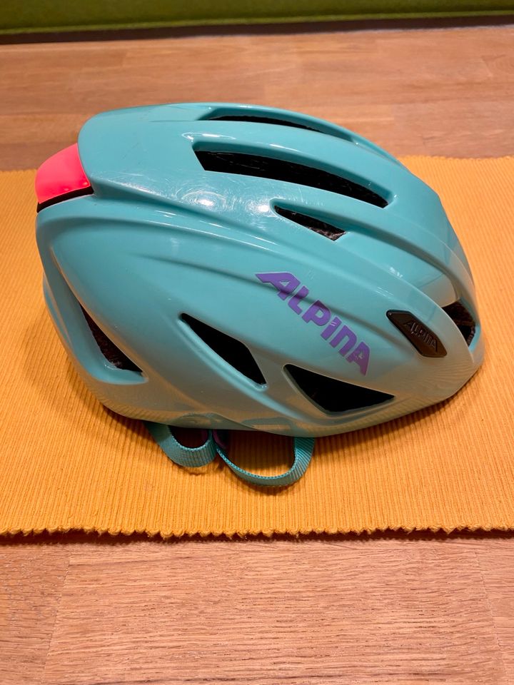 ALPINA Pico Flash Kinder Fahrradhelm Türkis 50-55 cm in Buckenhof Mittelfranken