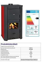 Wasserführender Kaminofen PRITY WD W29 D, rot - 31,5kW Sachsen - Bernsdorf Vorschau