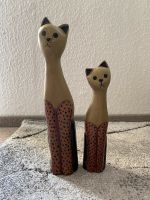 Katzen aus Holz, geschnitzt Thüringen - Arnstadt Vorschau