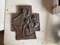 Eisenkreuz mit Motiv 22 cm x 20 cm Nordrhein-Westfalen - Jüchen Vorschau