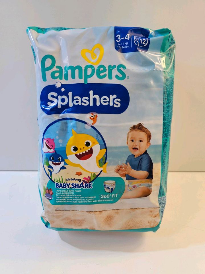 Pampers Baby Windeln Größe 3-4 Splashers 12 Stück NEU in Weingarten