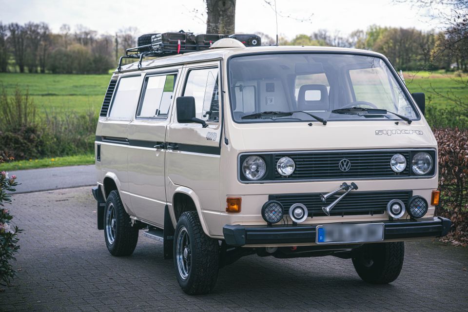 VW T3 Syncro, Wohnmobil 4x4 allrad, top in Burg (Dithmarschen)