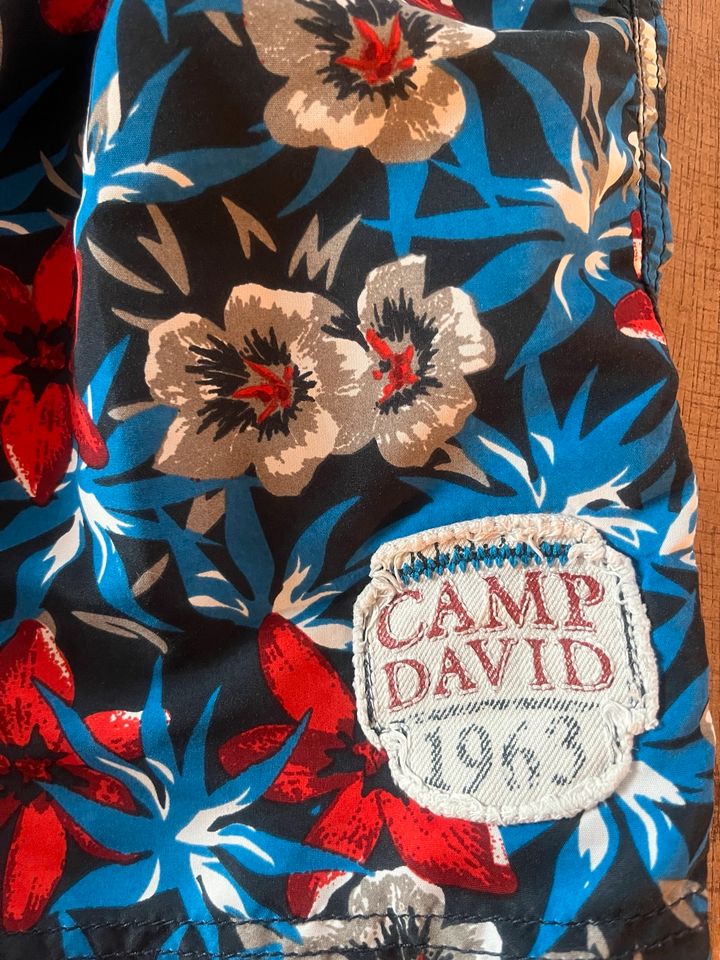 Badehose 164 Camp David Badeshorts Jungen blau in Dietramszell