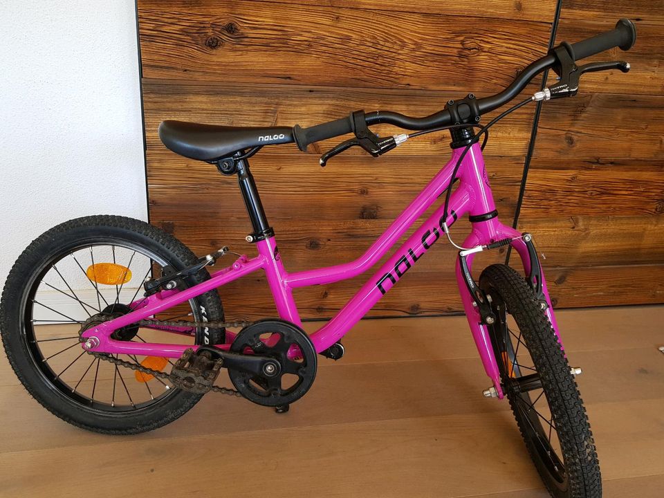 Naloo Chameleon 16 Zoll pink Kinderfahrrad Kinderrad Fahrrad in Marxzell