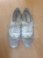 Schuhe Budapester Retro used look Leder aus Italien Gr. 39 super Bayern - Schwabmünchen Vorschau