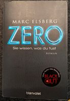 Zero v. Marc Elsberg, Taschenbuch, 1x gelesen München - Sendling-Westpark Vorschau