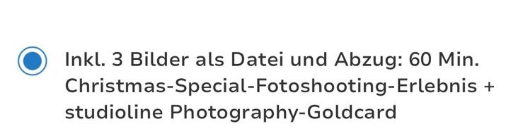 Fotoshooting studioline wert 200€ in Hamburg
