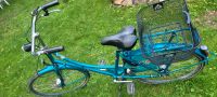 Gazelle Fahrrad türkis mit Blumen 24 Zoll Nordrhein-Westfalen - Meerbusch Vorschau