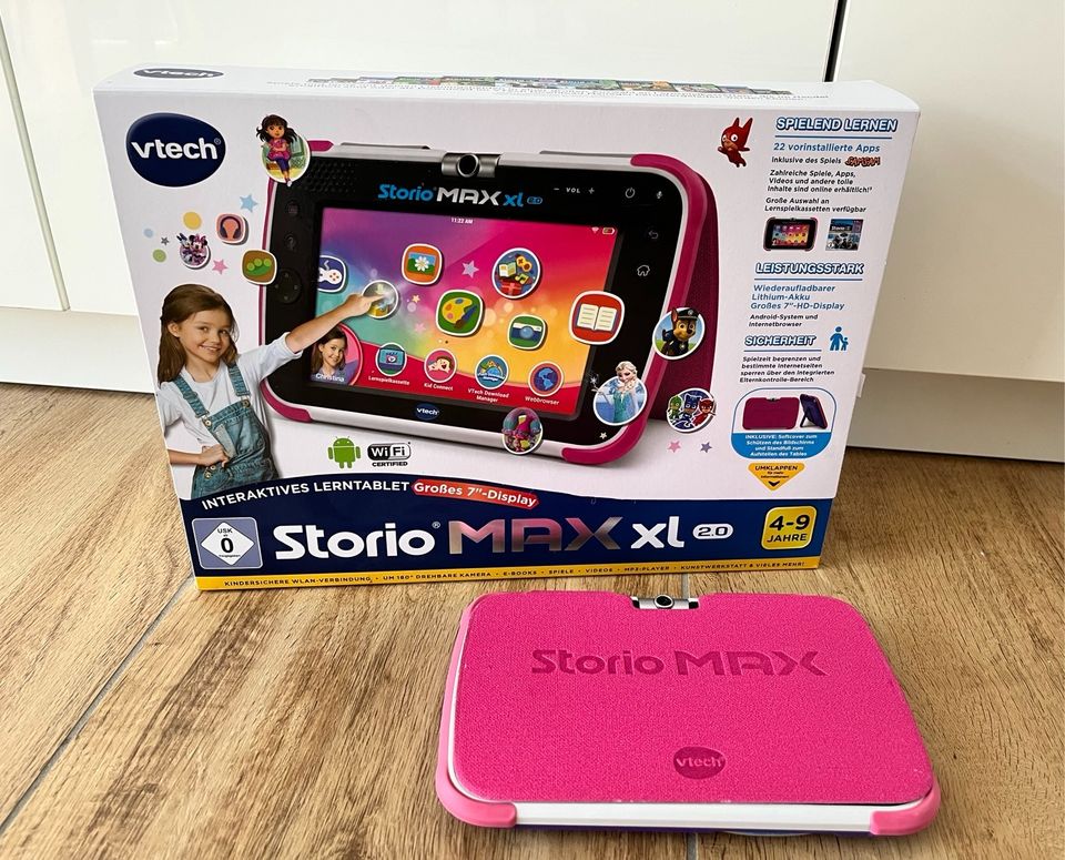 Vtech Storio MAX XL 2.0 mit OVP pink rosa Tablet in Neuler