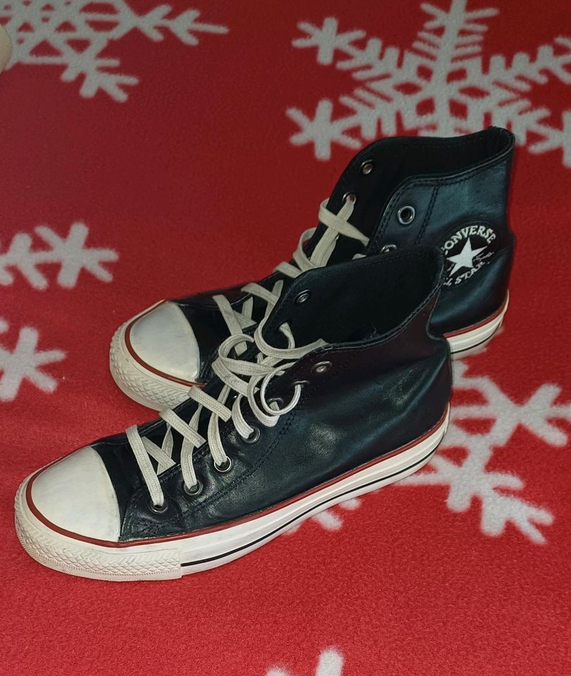 Converse Chucks High, Sneaker, Gr.37. Leder, unisex in Asbach