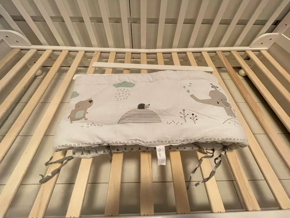Roba Baby Kinder Bett Unbenutzt* Gitterbett Höhenverstellbar Weiß in Bremen