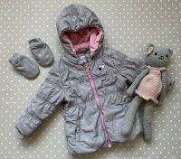 Winterjacke s.Oliver Größe 86 grau rosa gepunktet mit Fäustlingen Leipzig - Gohlis-Nord Vorschau