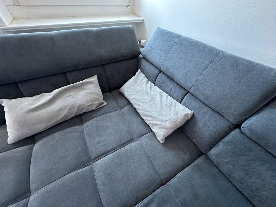 Modernes Ecksofa 290x90x200 dunkelgrau in Berlin