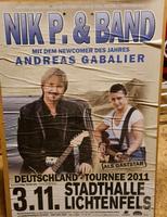 Werbeposter Andreas Gabalier, Nick P. 2011 Bayern - Mitwitz Vorschau