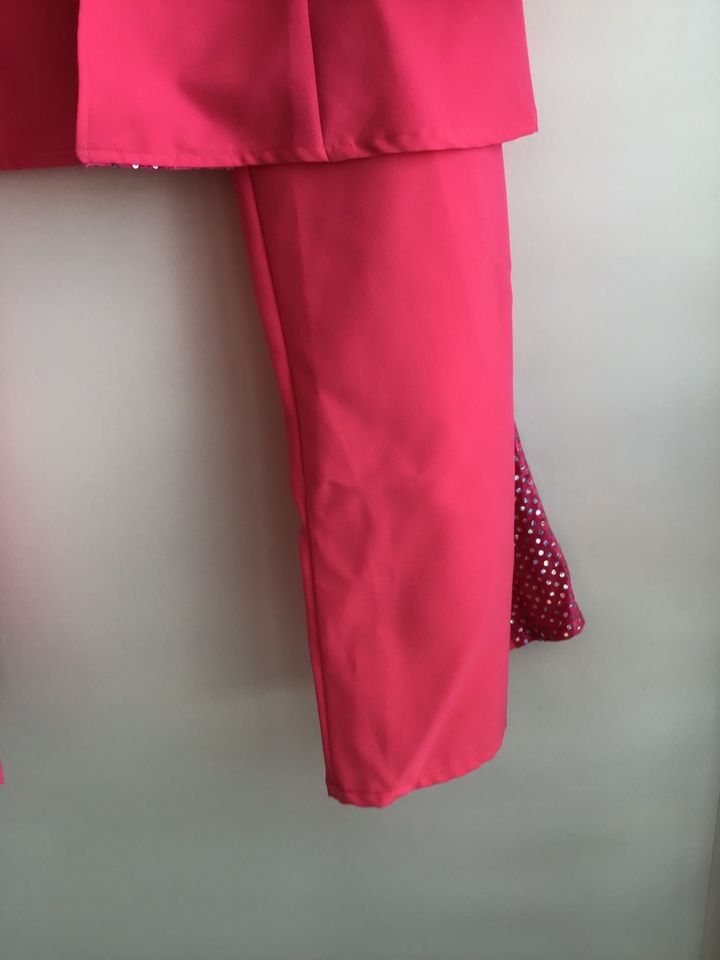 Damenanzug Party Mottoparty pink Gr. 42 pink Polyester in Bünde
