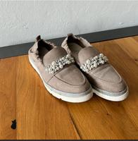 Loafer S.Oliver Taupe Größe 39 Grau Strass Perlen Nordrhein-Westfalen - Rietberg Vorschau