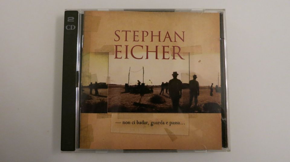 3 CD's STEPHAN EICHER"Engelberg,Carcassonne,non ci badar,guarda" in Berlin