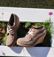 Herbst Schuhe ❣ Wedges Keilabsatz Echtleder Wildleder Janet D 37 Essen-Borbeck - Essen-Vogelheim Vorschau