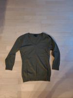 Strickpulli V Ausschnitt Pullover khaki Gr. S slimfit Bayern - Metten Vorschau