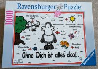 Puzzle sheepworld Ravensburger ohne dich ist alles doof1000Teile Schleswig-Holstein - Bimöhlen Vorschau