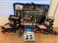 Inliner Rollschuhe Inline Skates 29-33 PinkGrau größenverstellbar Nordrhein-Westfalen - Neuss Vorschau