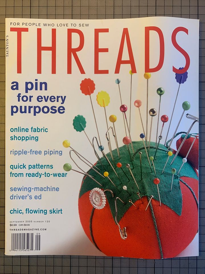 threads + threads designer tech.- sewing magazin - Nähzeitschrift in Berlin