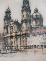 Original Farbradierung Theatinerkirche München Kr. Passau - Passau Vorschau